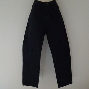 Rustler Black Denim Straight Leg Jeans Size 30x30